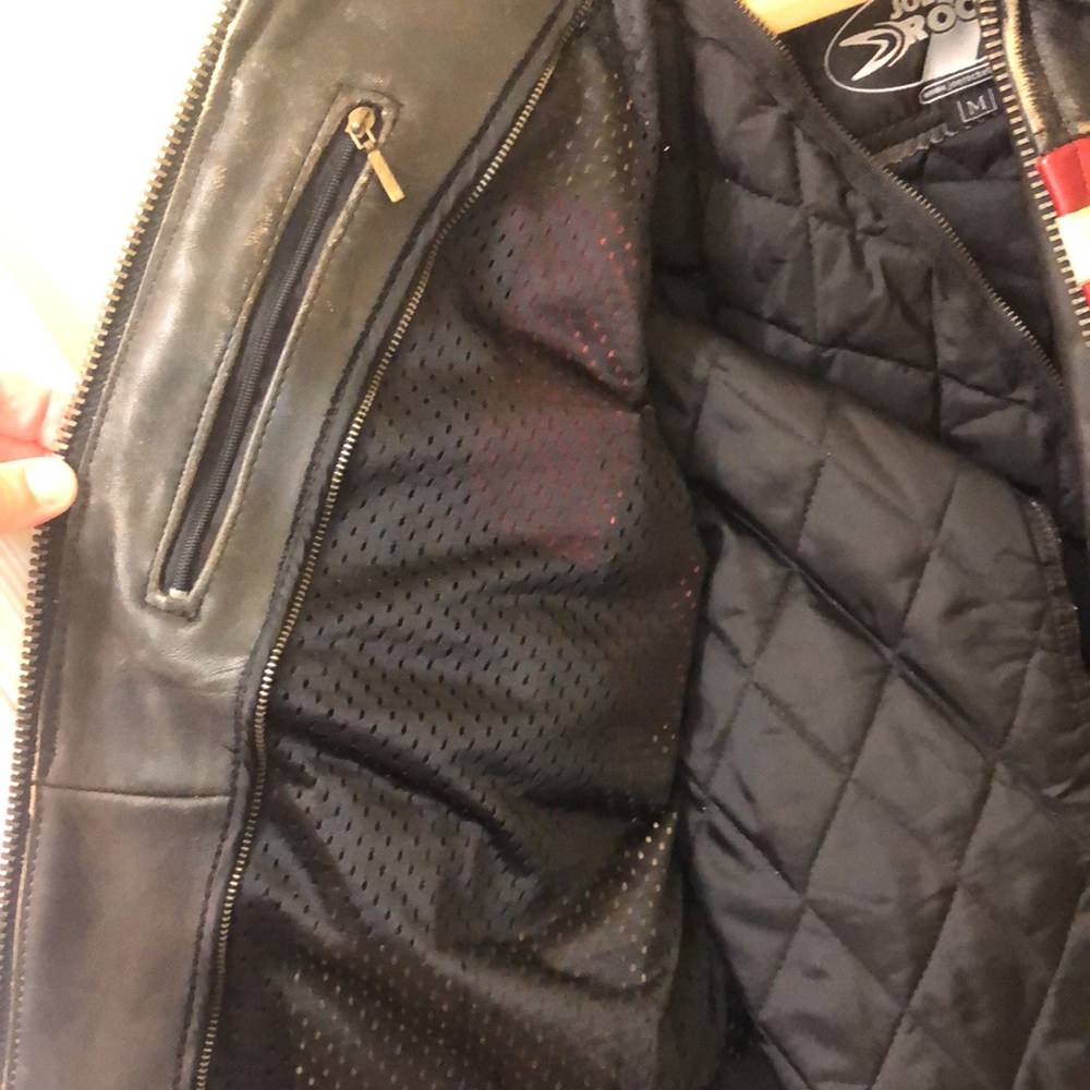 Leather Motorcycle Jacket - Picture 8 of 8
